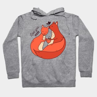 Squirrels In Love Hoodie